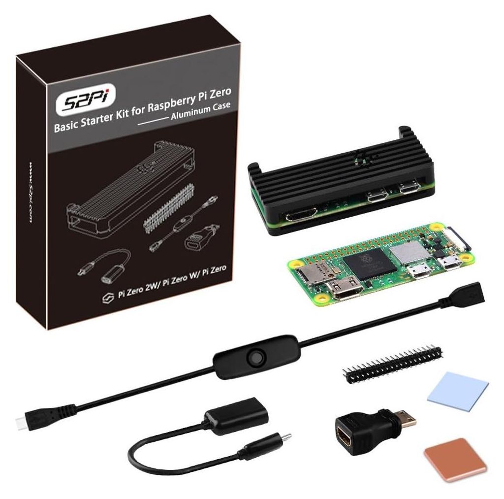 Kit de démarrage Raspberry Pi Zero 2 W - Kit Raspberry Pi - Image du produit 