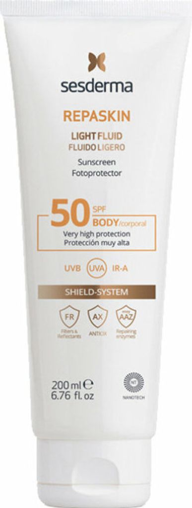 REPASKIN CORPORAL SPF50 fluido ligero 200ml