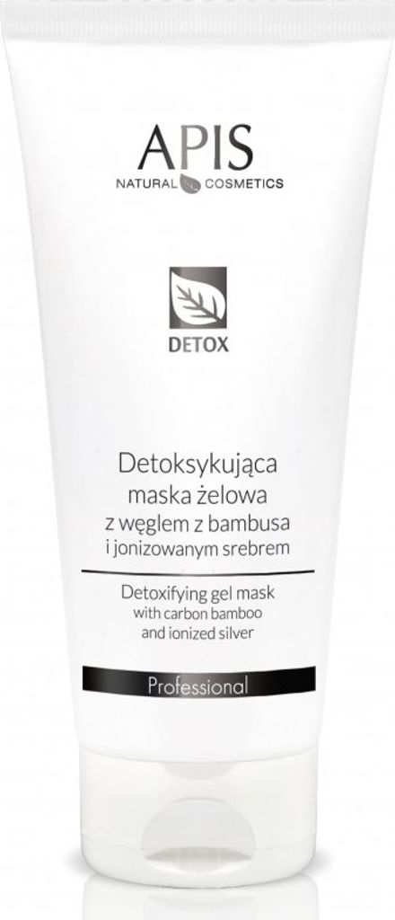 Maschera Detox al carbone di bambù e argento ionizzato, 200 Immagine del prodotto 