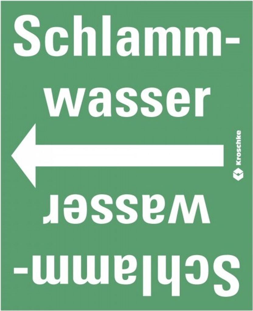 Dreifke Rohrleitungsband Schlammwasser, praxisbewährt, ab Ø 50mm, grün/weiß,...