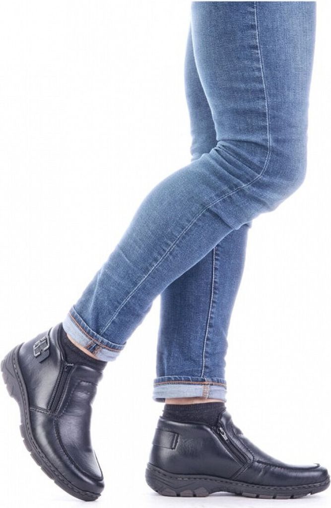 Rieker Herren Stiefeletten Warmfutter 19972, Größe:45 EU, Produktbild 40