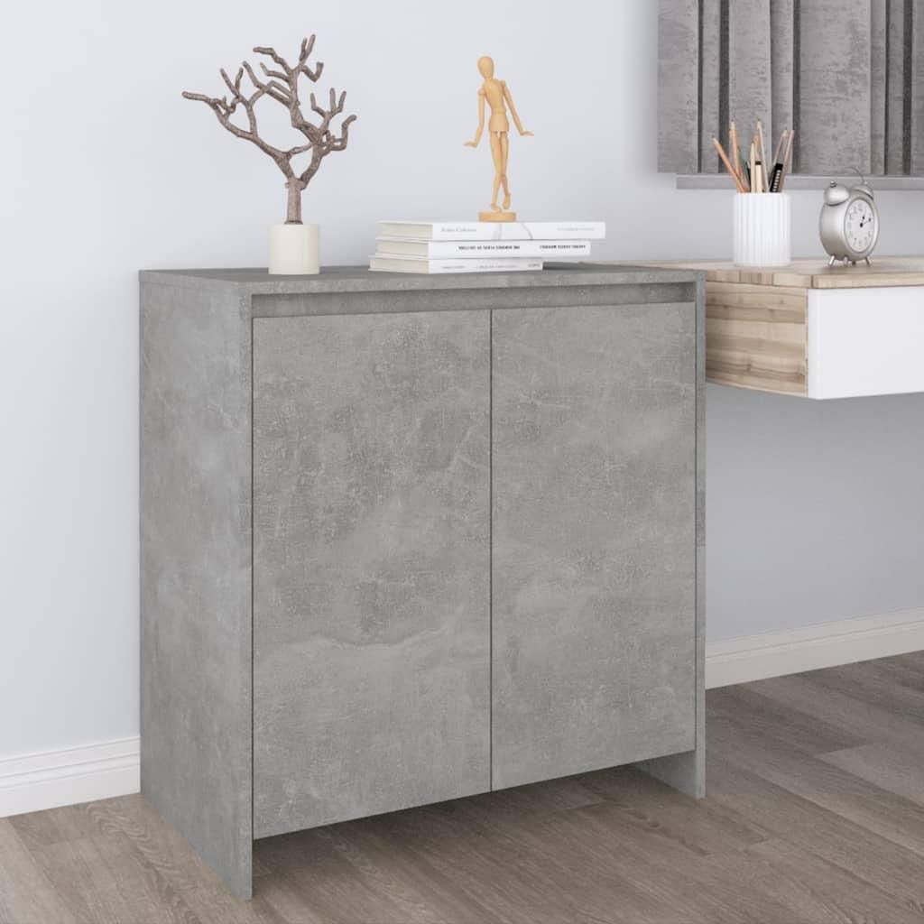 vidaXL Príborník betón sivý 70x41x75 cm odvodený výrobok z Obrázok produktu 