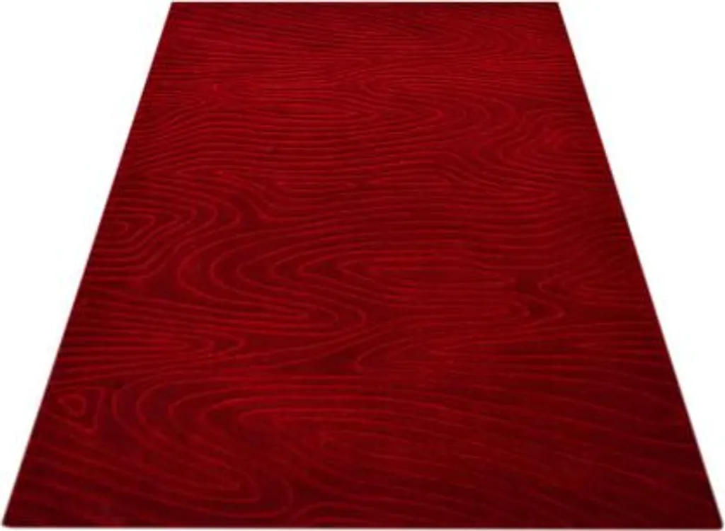 Tapis Antidérapant Rouge Zen 1048-01 – 70x140 cm : Confort et Sécurité
