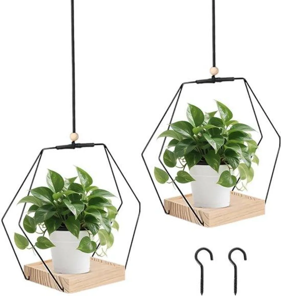 Suspension pour la décoration du salon et végétalisation de balcon