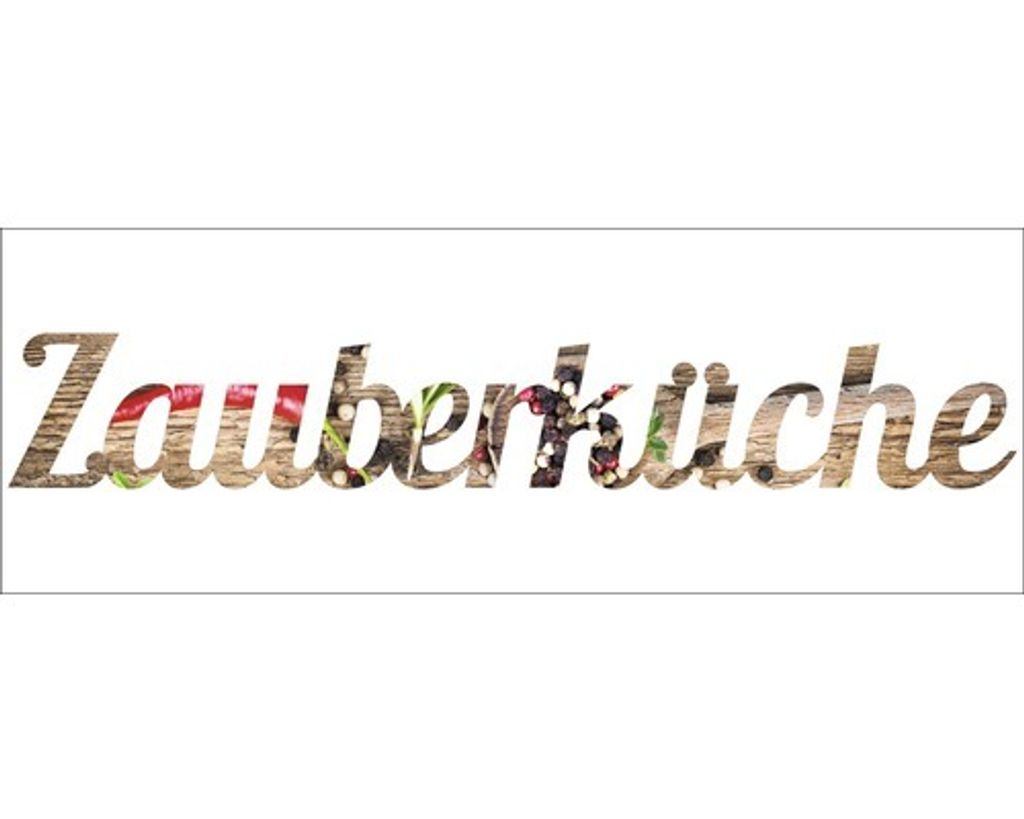 3d Wanddeko Zauberküche 25x70 cm