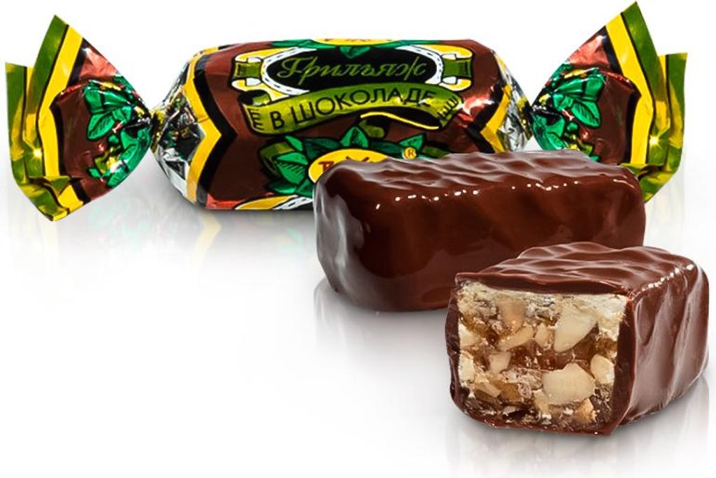 Konfekt - Griljash, in Schoko, 300 g Produktbild 