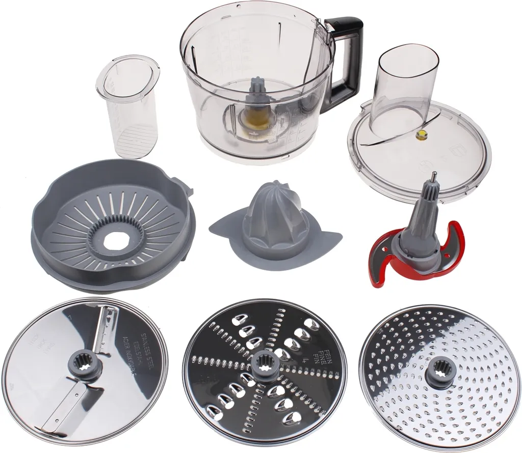 Kit VeggieLove Plus Bosch 00579572 avec 3 Disques et Presse-agrumes
