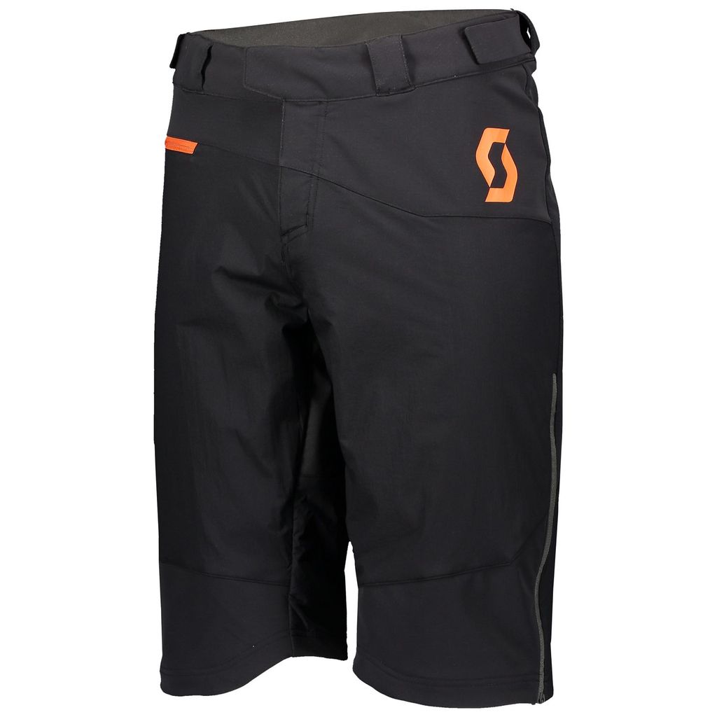 Scott Trail Storm Alpha Black/Orange Pumpkin M Fahrradhose