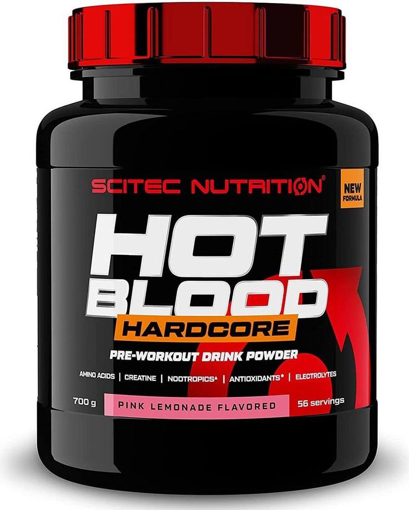 Scitec Nutrition Hot Blood Hardcore 700g Red Fruits Produktbild 