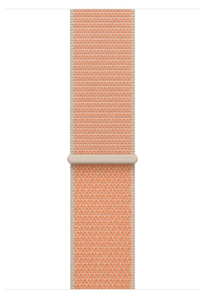 Apple MHYV4ZM/A Intelligentes tragbares Accessoire Band Orange Recyceltes Polyester, Recycled nylon, Recycled Elasthan