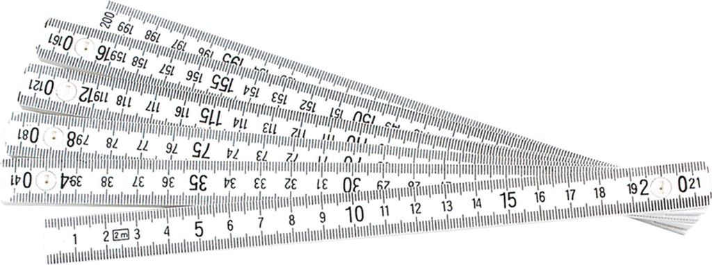 BRÜDER MANNESMANN Maßstab 810-PVC-2M 2m Immagine del prodotto 