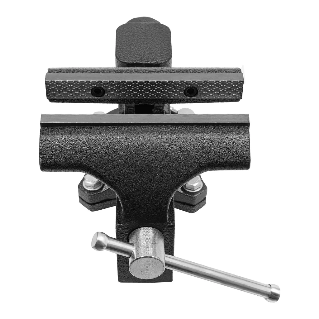 Étau de table noir pour établi lourd en acier - Modèle robuste 60mm