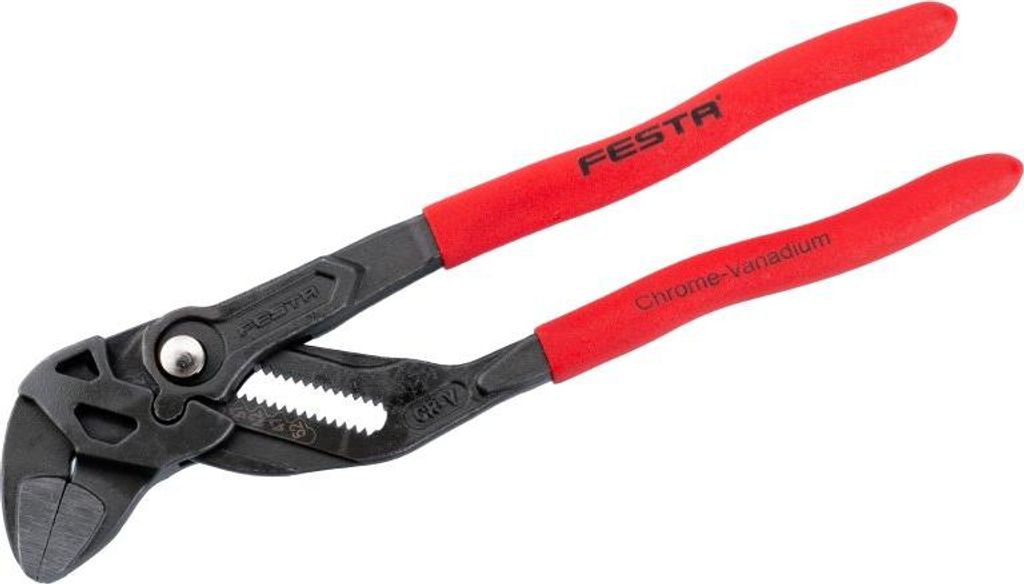 SIKO Festa CrV Zange 250 mm mit geraden Backen 0-52 mm