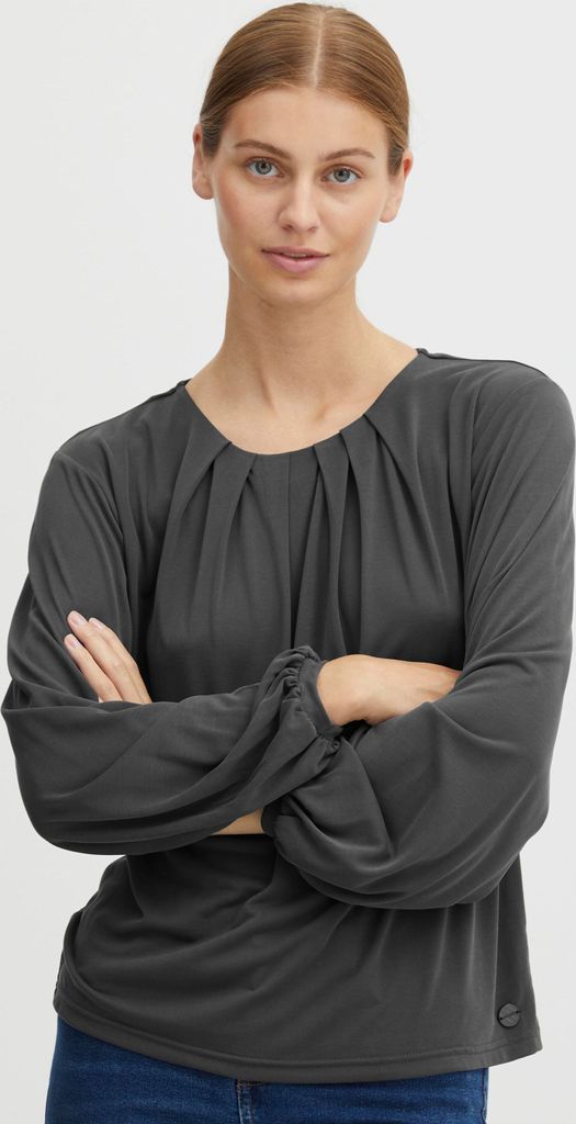 OXMO OXHal - 21800112ME Damen Bluse Langarm