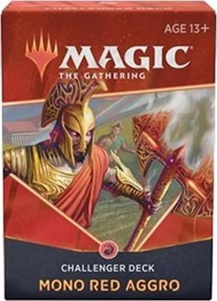 Deck de Structure Magic Mono-Red Aggro Challenger Deck 2021 de 60 Cartes