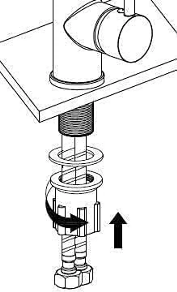 VBChome Rubinetto per lavello Inox Rubinetto per lavello con bocca estraibile Estraibile Acciaio inossidabile spazzolato 2 livelli di potenza Ruotabile a 360° Rubinetto a U Rubinetto per cucina Monocomando - 8