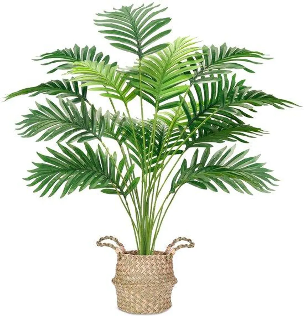 Plante artificielle palmier 71 cm pot décoratif intérieur extérieur