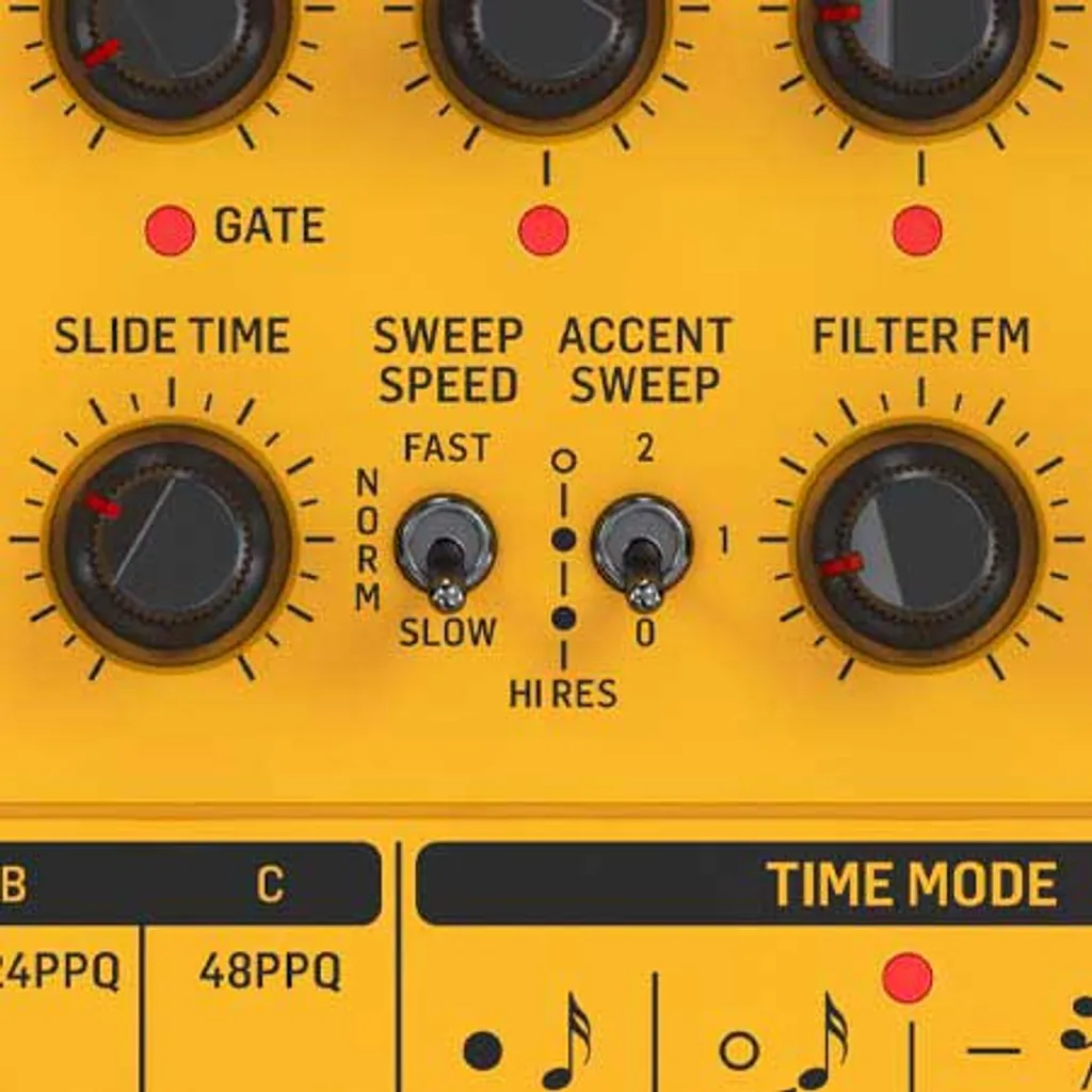 Behringer TD-3-MO-AM Synthétiseur Analogique de Ligne de Basse Acid - 5