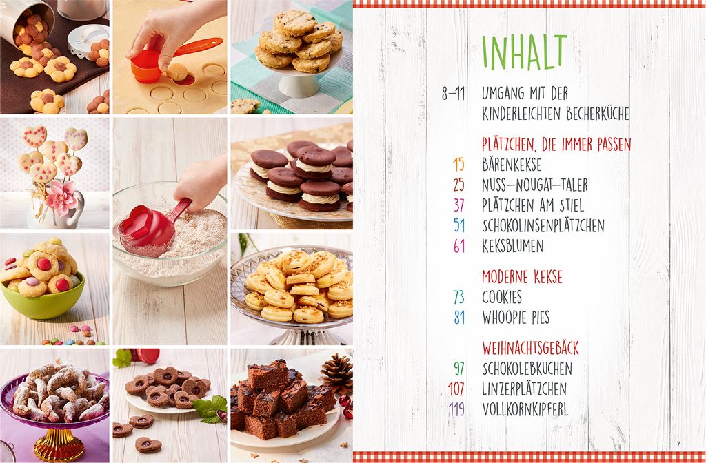 Kinderleichte Becherküche - Plätzchen, Kekse, Cookies & Co. Zdjęcie produktu 8