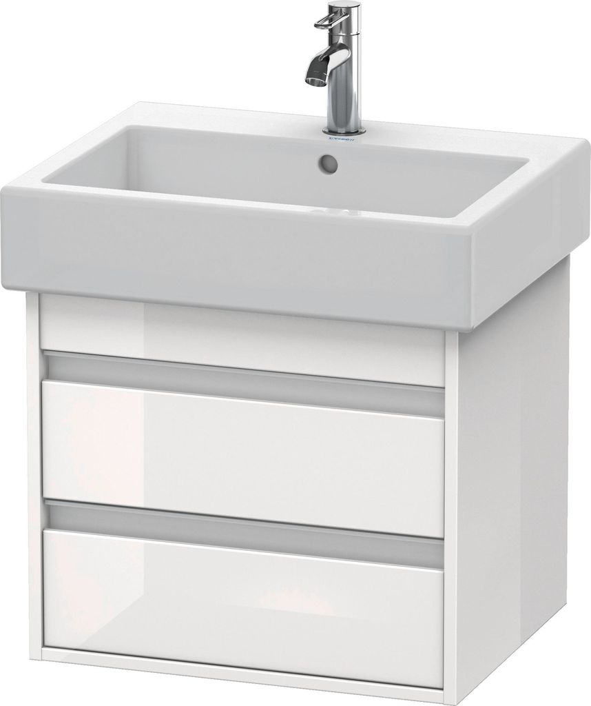 Duravit Waschtischunterbau KETHO 440 x 550 x 410 mm weiß hochglanz