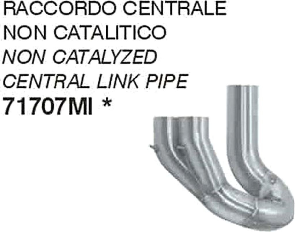 Raccordo centrale ARROW non catalitico per Ducati Immagine del prodotto 