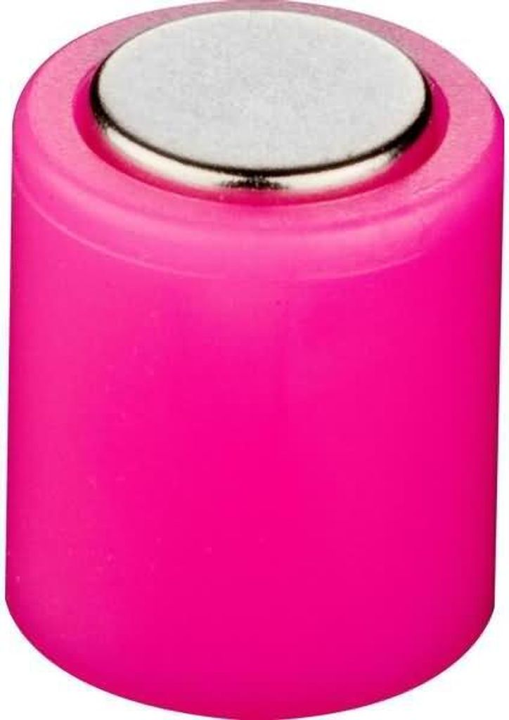 Magnet Power Zylinder 14x19mm VE=30 Stück pink