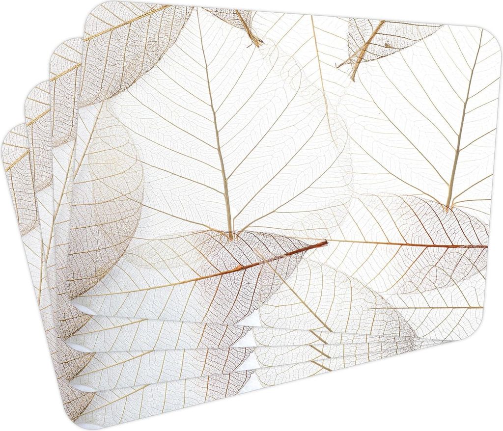 Sada 4 kusů prostírání 40x30 cm listy 1, omyvatelné Obrázek produktu 