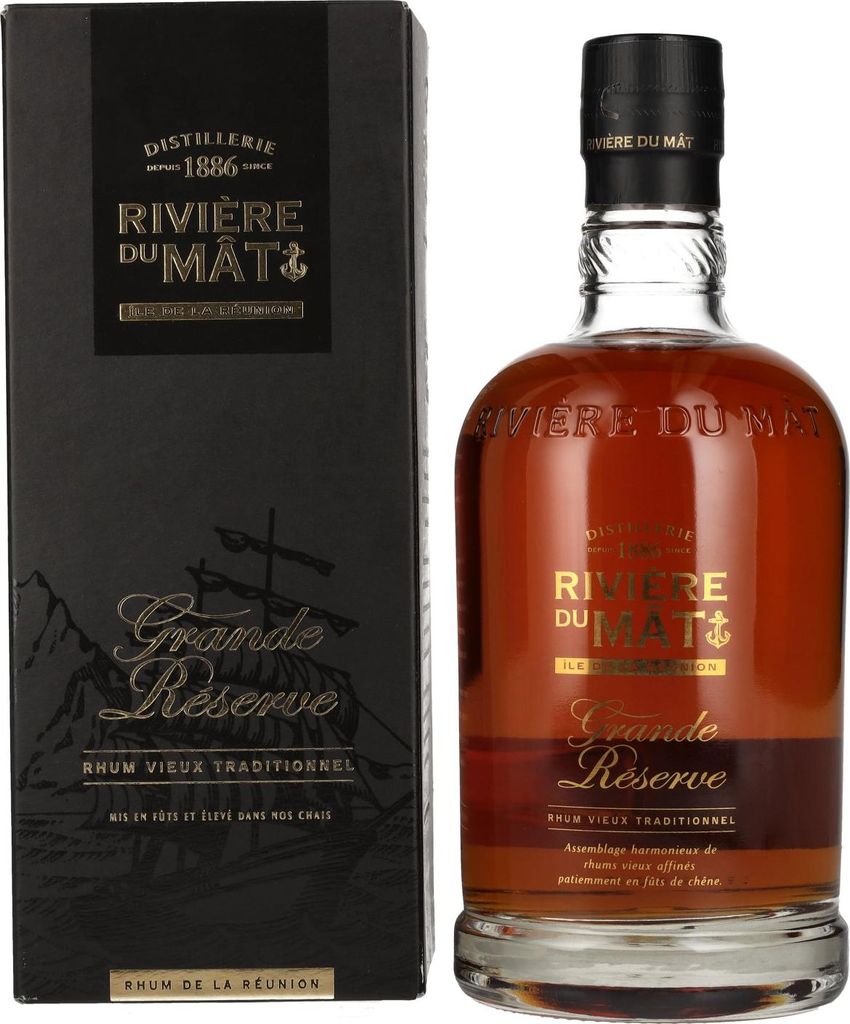 Rivière Du Mât Grande Réserve 40% Vol. 0,7l in Geschenkbox