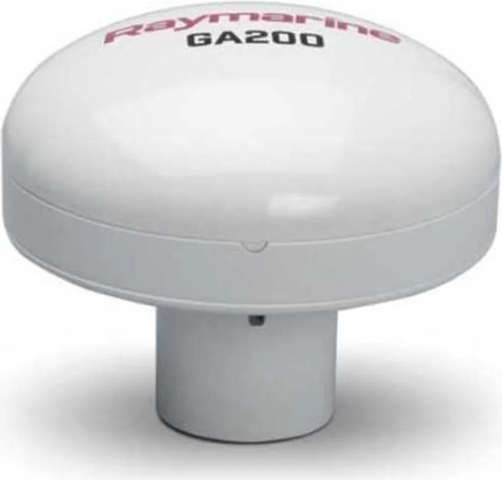 Raymarine GA200 Antenne GPS Argent pour Corriger les Pertes de Signal GPS