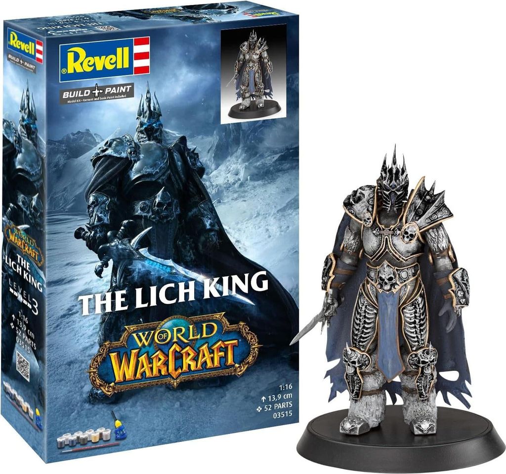 Revell Geschenkset World of Warcraft "The Lich King" 1:16 Obrázok produktu 