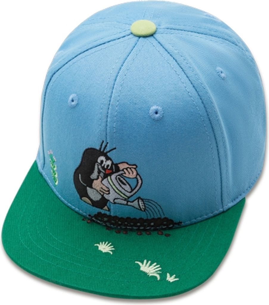 Koaa Snapback Cap Der kleine Maulwurf "Frühling" in blau