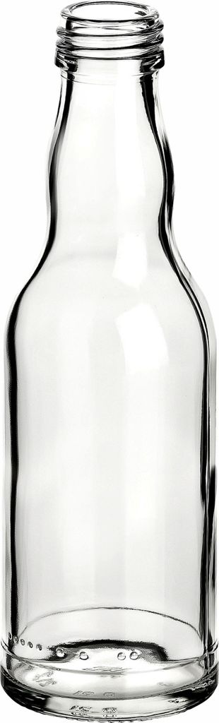 gouveo 24er Set Glasflaschen 200 ml Kropfhals mit Deckel Produktbild 5