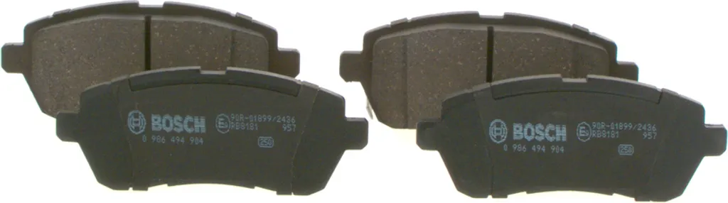 Plaquettes de frein Suzuki Swift IV FZ Bosch pour trajet quotidien