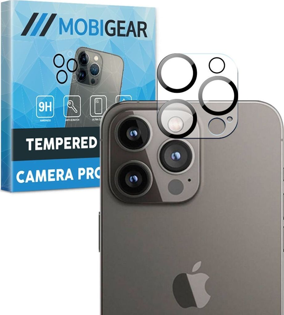 Mobigear iPhone 16 Pro Max Panzerglas Gehärtetes Glas Kamera Schutz - Hüllenfreundlich