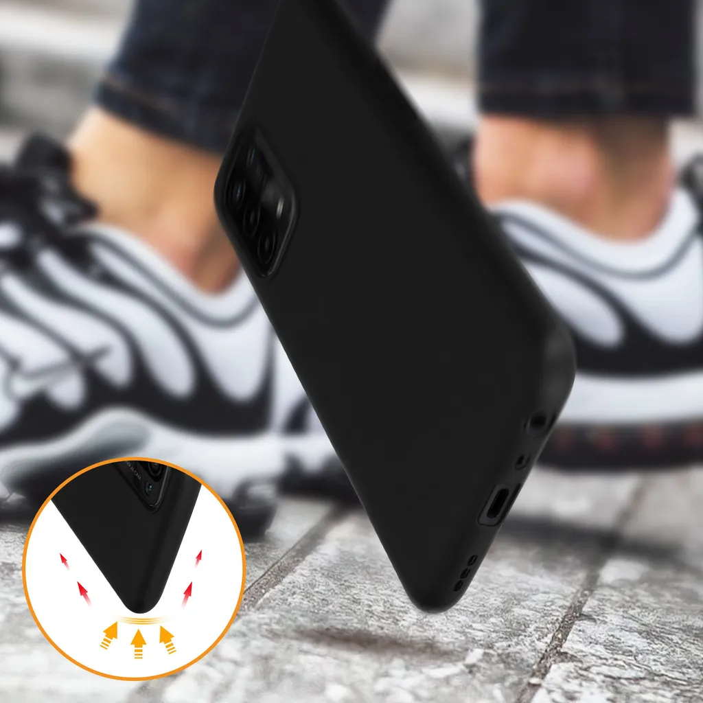 Tobfit Sasung Galaxy A54 5G Custodia in Silicone - Kit Protezione