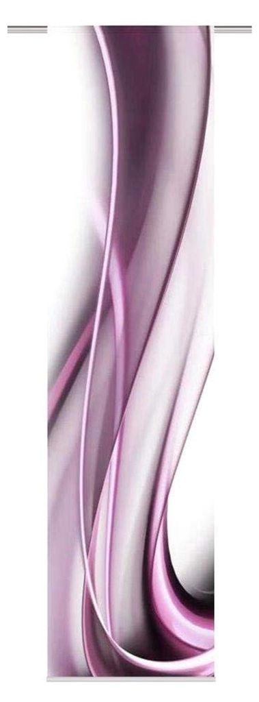 Onda Schiebevorhang Dekostoff Digitaldruck, Beere, 245 x 60 cm