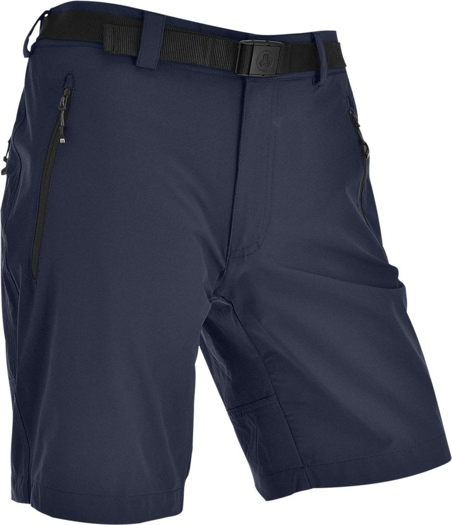 MAUL Glishorn 2XT - kurze Herren Trekking-Bermuda dunkelblau dunkelblau 54