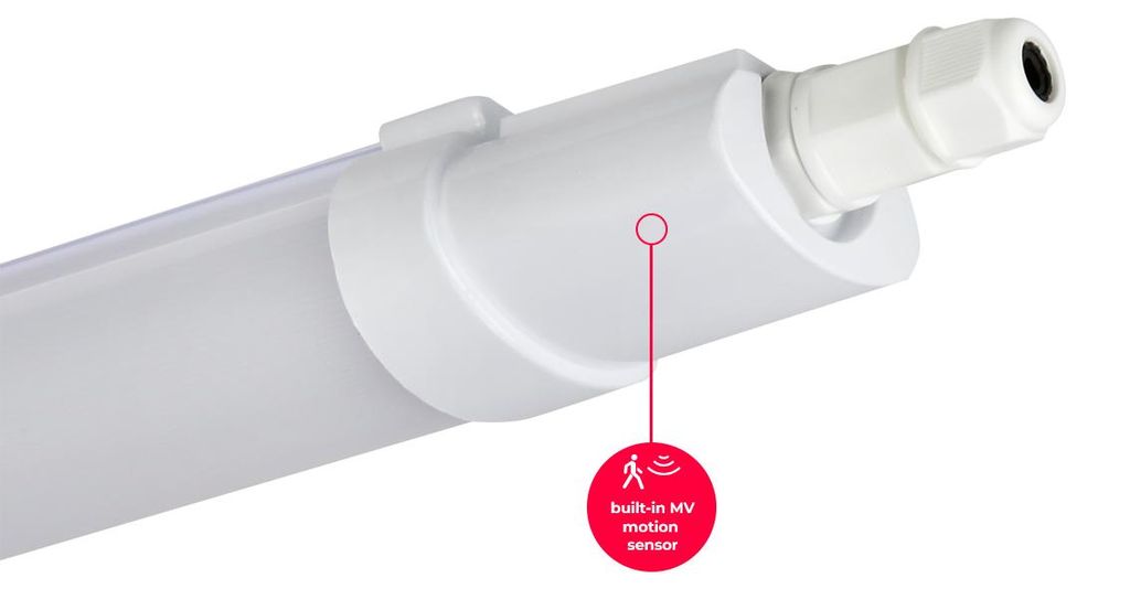 LINIX LED Feuchtraumleuchte 150cm 45W Neutralweiß mit Produktbild 
