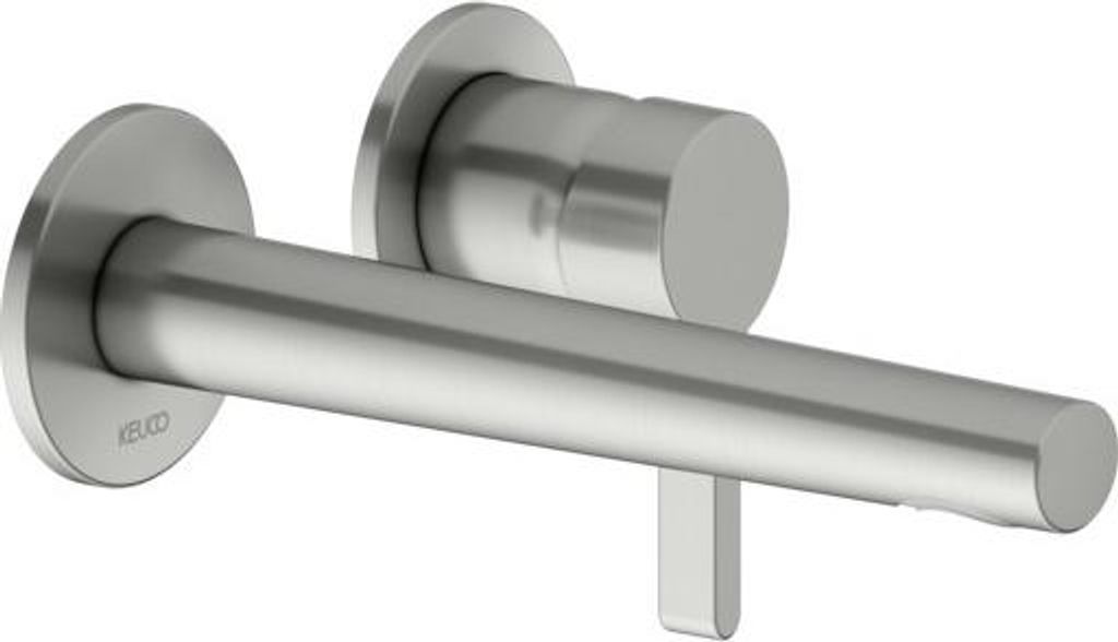 KEUCO EDITION 400 Einhebel-Waschtischmischer, UP, mit Temperaturbegrenzung, Ausladung 197mm, 51516060200