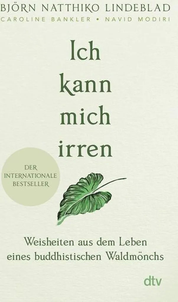 Méditation et pleine conscience avec Ich kann mich irren de B. Lindeblad