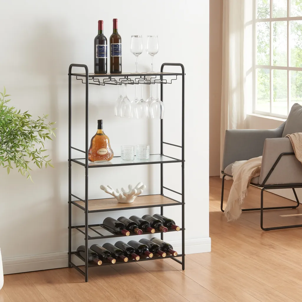 Rangement vin Hustadvika 120x61cm : Optimisez votre cave avec style et goût