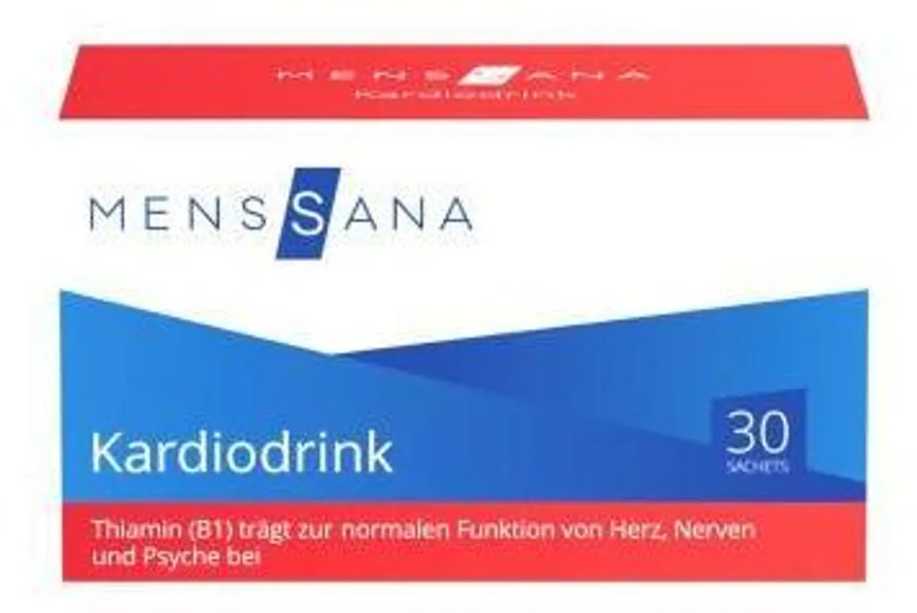 Complément alimentaire Kardiodrink Menssana en poudre 30 sachets
