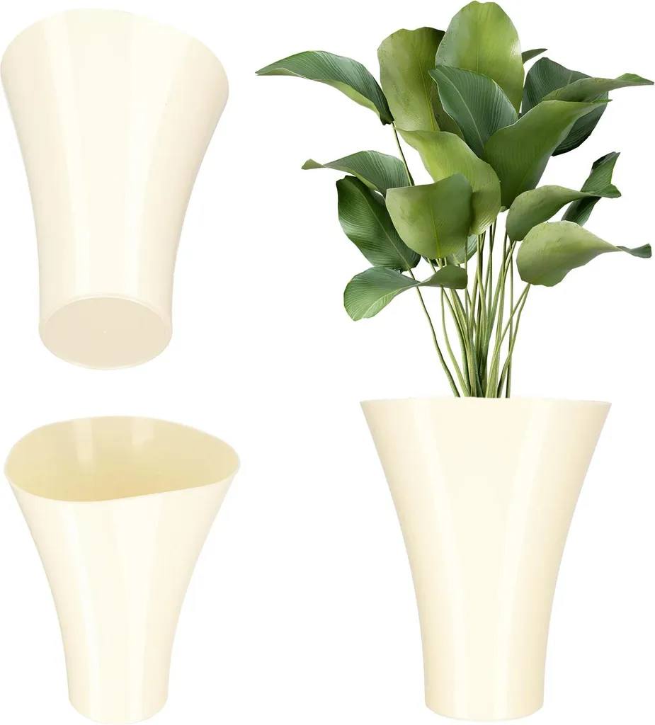 Protège-pot transparent pour fleurs Pot Cover Sleeve en taille M Pro