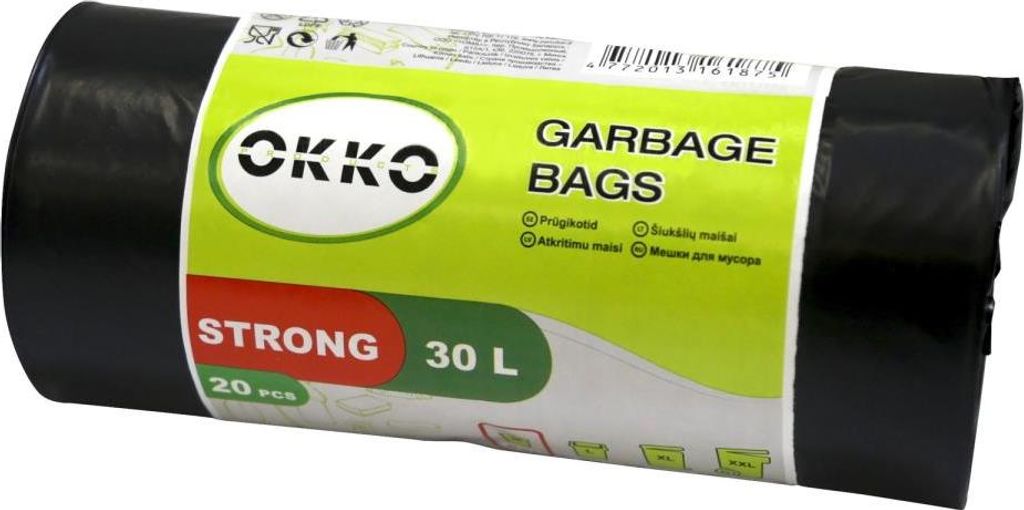 Müllbeutel 30L Müllsack Abfallsack Sack Säcke 20 Stück