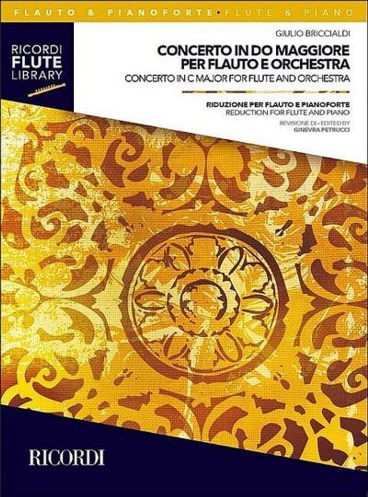 Concerto in do maggiore per flauto e orchestra, Flöte und Klavier