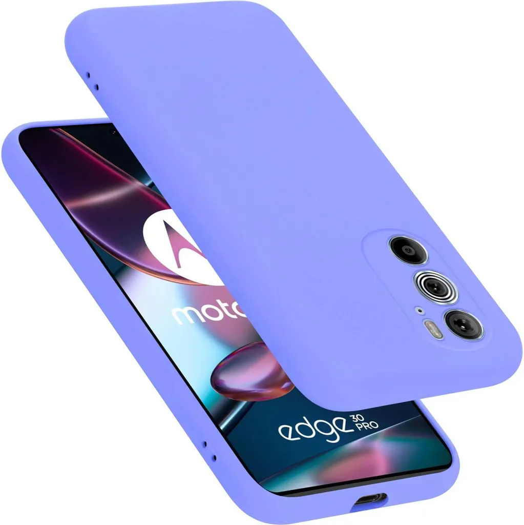 Custodia Cadorabo Motorola EDGE+ Silicone Liquido Antiurto Premium