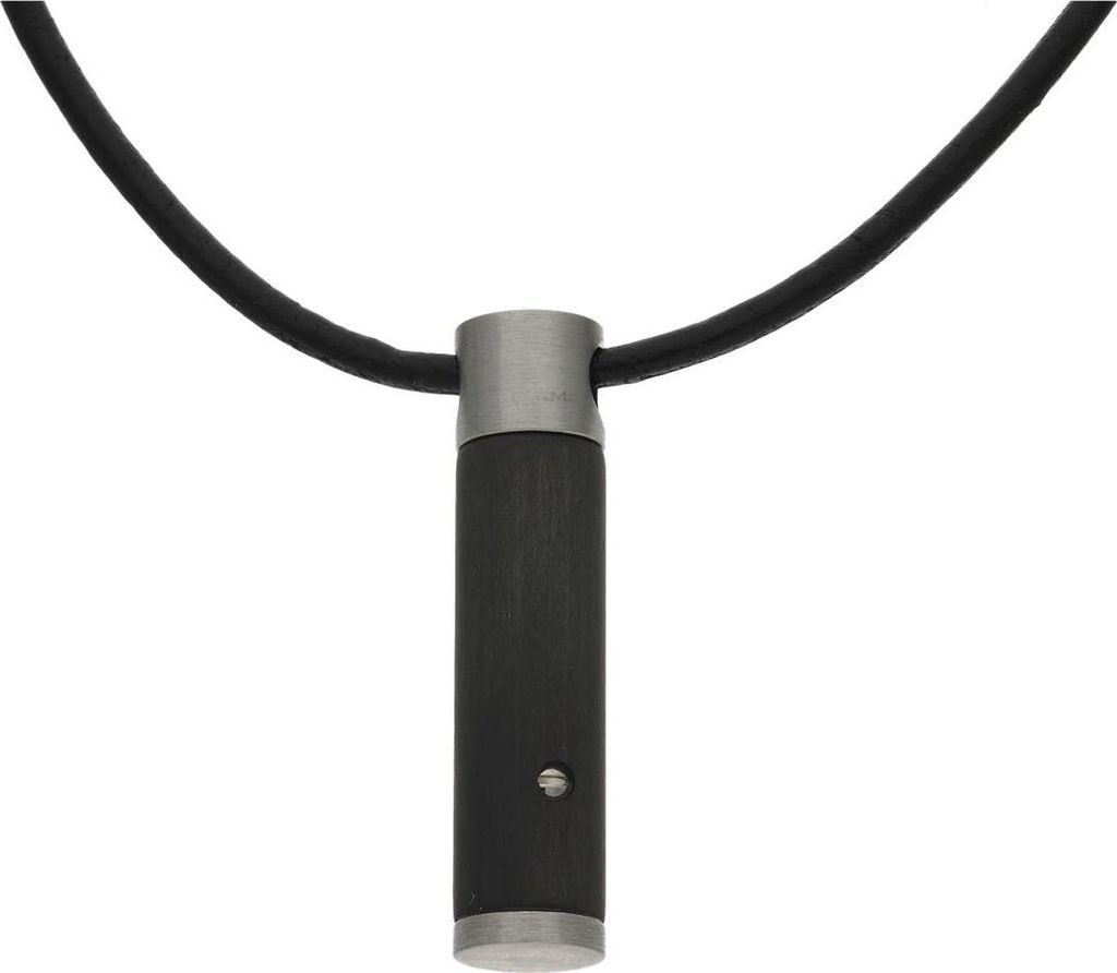JuwelmaLux Anhänger Edelstahl mit Carbon JL32-02-0078 Produktbild 