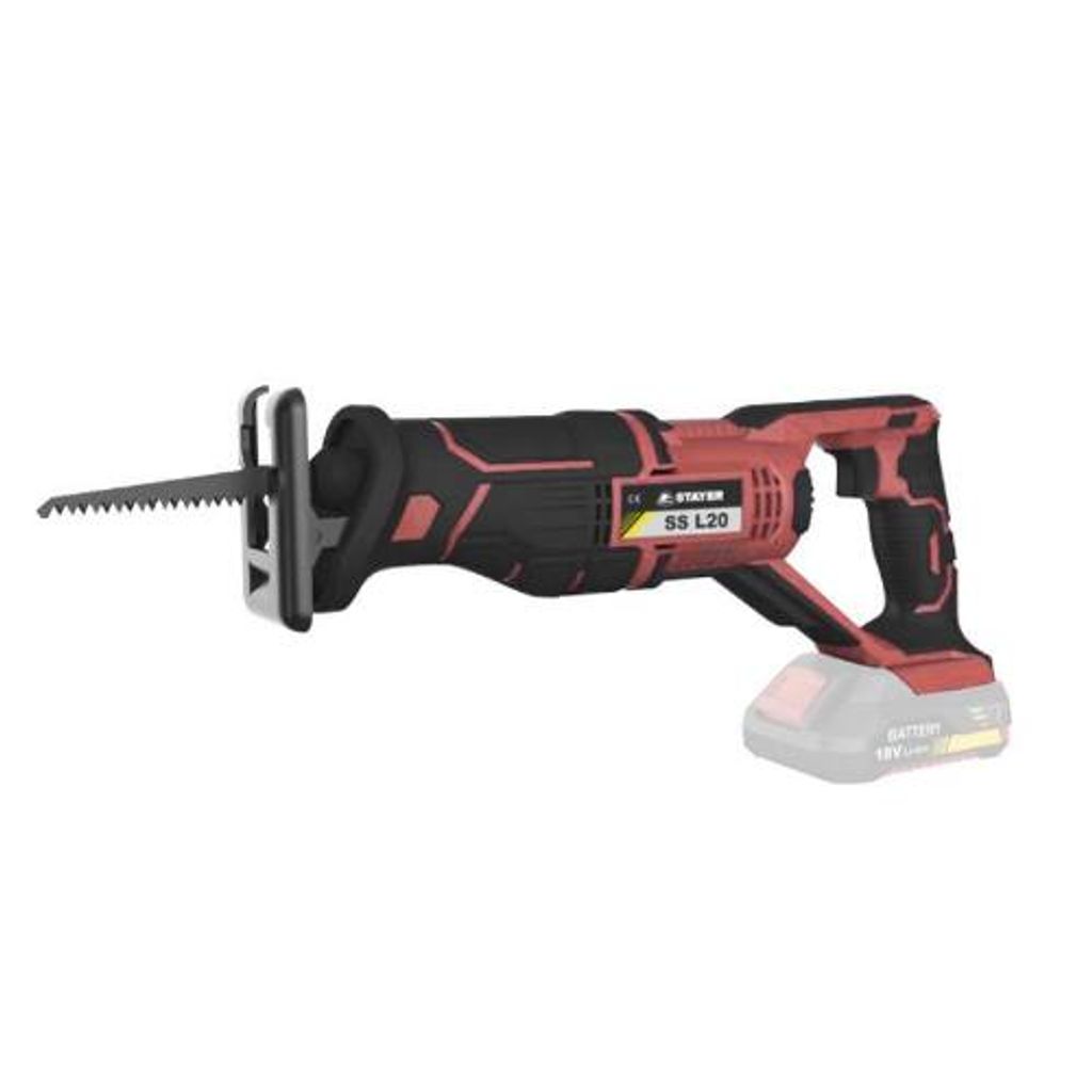 Stichsäge SS L204, 18V, 4Ah, 2 Li-Ion Akkus, (Ladegerät + Tasche), STAYER
