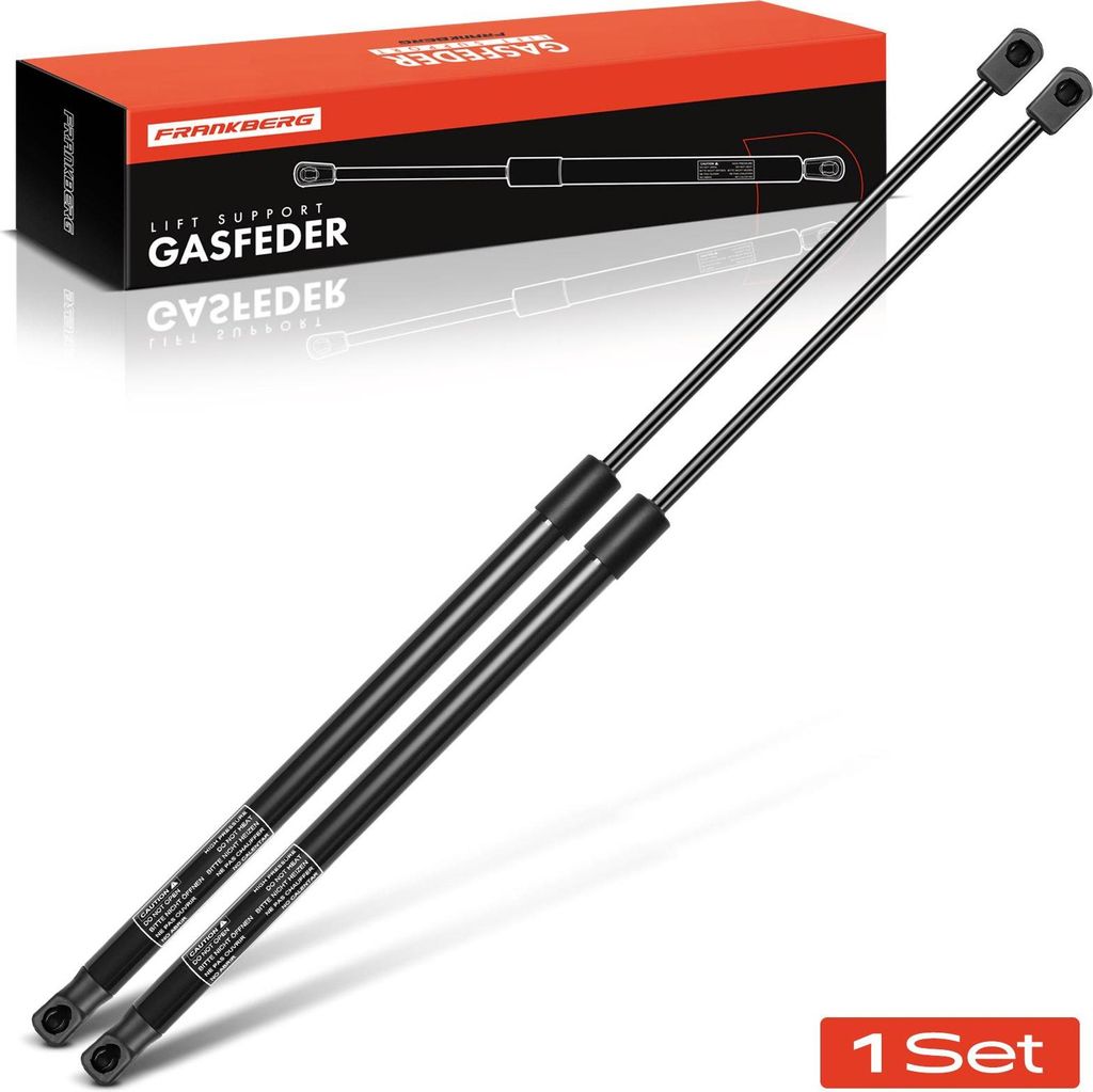 Frankberg 2x Gasfeder Dämpfer Heckklappe für Ford Fiesta IV JA JB JV Mazda 121 Demio Schrägheck 1995-2003