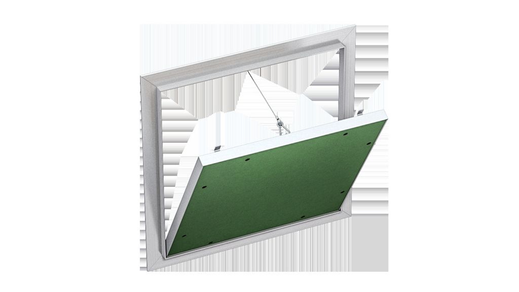 Produktbild von VONLIS® Revisionsklappe 400x700 Mm – Gipskarton Mit Alurahmen Für Feuchträume